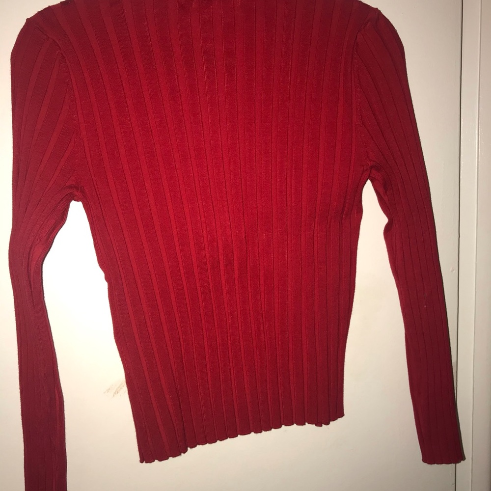 Belldini - Rhinestone Cardigan Ribbed Sweater. Me… - Picture 7 of 7